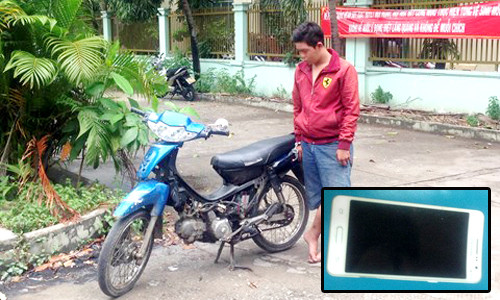 Đối tượng tại cơ quan công an