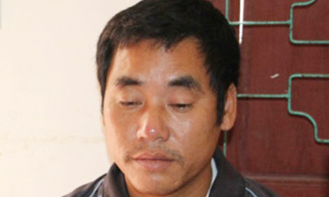 Đối tượng Hoàn tại cơ quan Công an