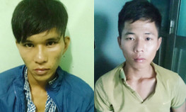 Thảo và Diệu lúc bị bắt - Ảnh: CA