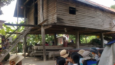 Ngôi nhà xảy ra vụ việc