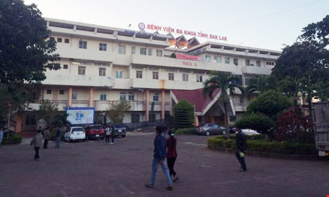 BV Đa khoa tỉnh Đắk Lắk, nơi xảy ra vụ cướp táo tợn