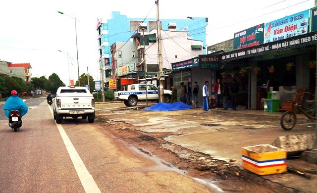 Hiện trường xảy ra vụ giết người kinh hoàng