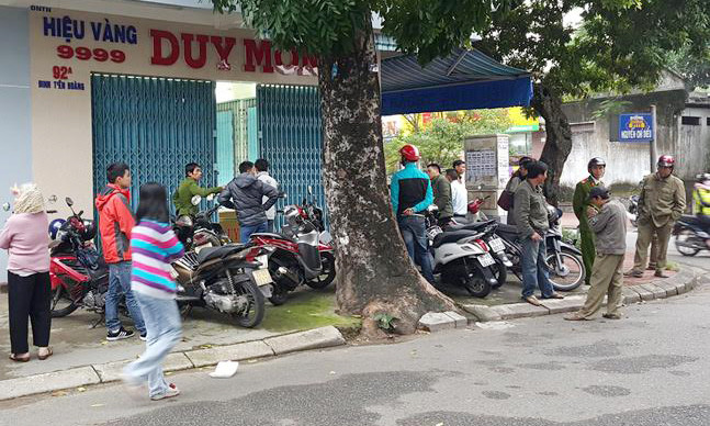 Cơ sở 2 hiệu vàng Thuận Thành Duy Mong bị mất trộm tới 40 lượng vàng