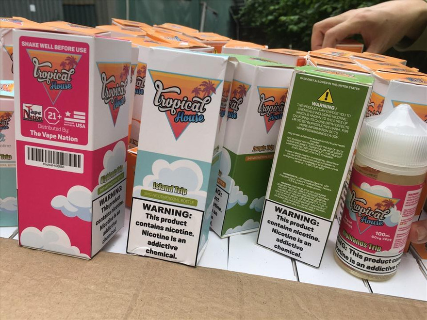 Tang vật bị thu giữ tại hiện trường. Ảnh: C.N