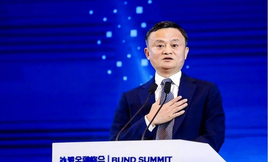 Ông Jack Ma trong một dịp phát biểu tại hội nghị thượng đỉnh Bund năm 2020