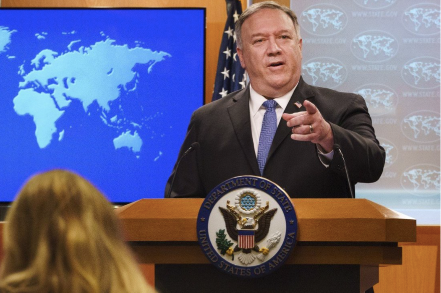 Cựu Ngoại trưởng Mỹ Mike Pompeo. (Ảnh: AP)