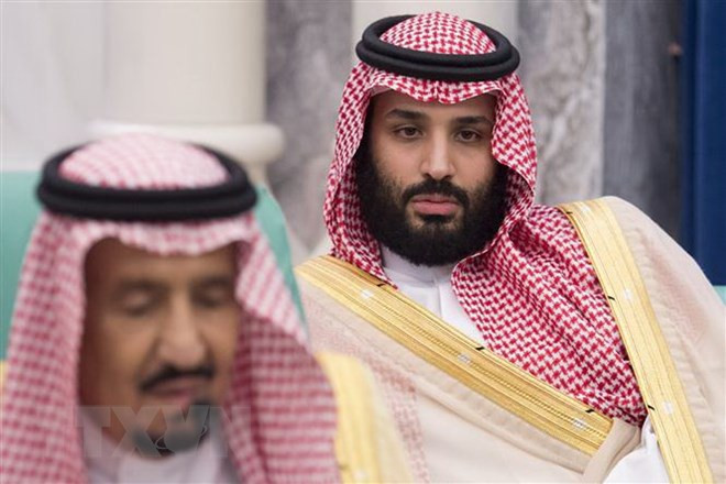 Thái tử Saudi Arabia Mohammed bin Salman (phải). (Ảnh: AFP/TTXVN)