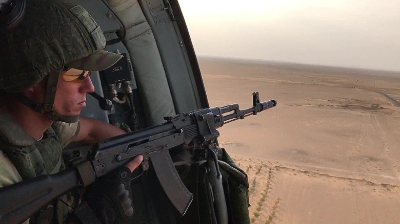 Binh sĩ Mỹ tham gia hoạt động quân sự tại Syria.