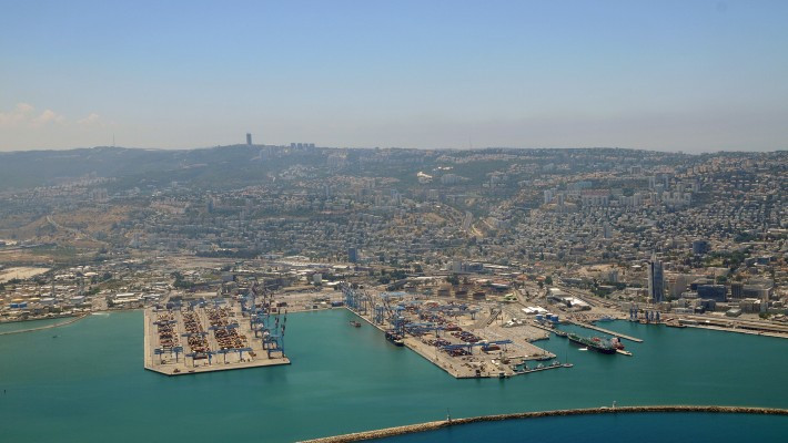 Haifa là cảng biển lớn nhất của Israel. (Ảnh: Times of Israel)