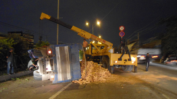 Hiện trường tai nạn