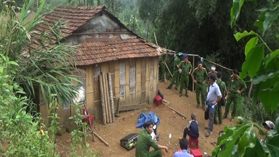 Căn nhà nơi xảy ra sự việc