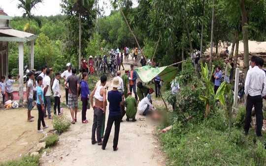 Hiện trường vụ án mạng