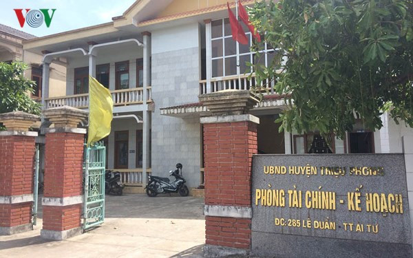 Nơi xảy ra vụ việc