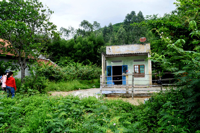 Ngôi nhà xảy ra vụ án mạng. Ảnh: Công an cung cấp.