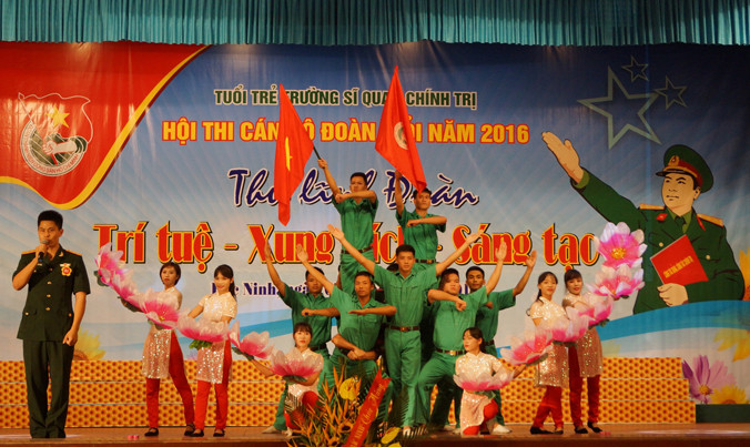 Sôi động hội thi cán bộ Đoàn giỏi