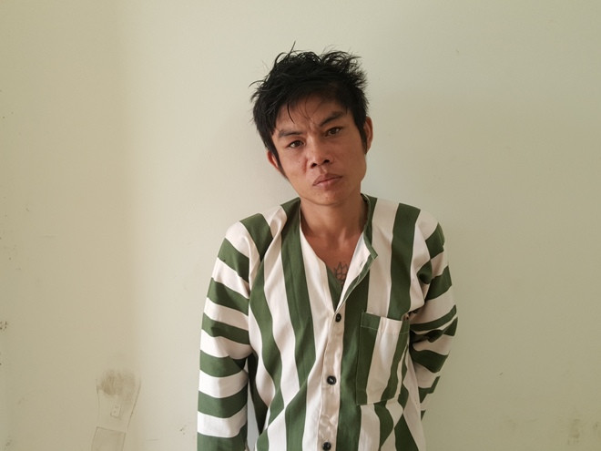 Nghi can cầm đầu Hà Hùng Minh Vương. Ảnh CA cung cấp