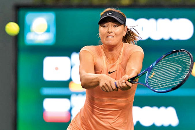 Sharapova chưa thể trở lại là chính mình.