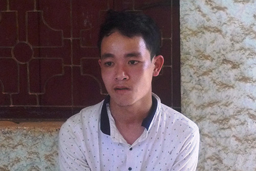 Nghi can Hồ Chí Bảo. Ảnh: Thanh Bình.