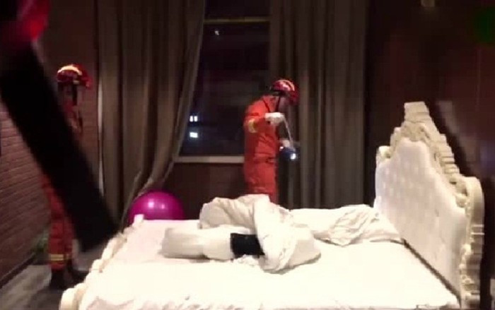 Hiện trường vụ việc.