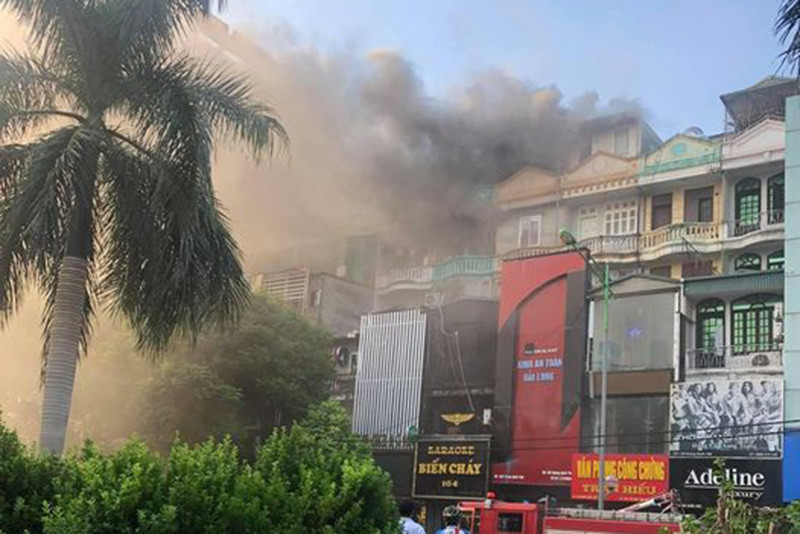 Hiện trường vụ cháy