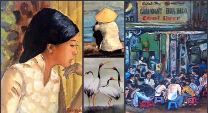 Một số tác phẩm sẽ được triển lãm