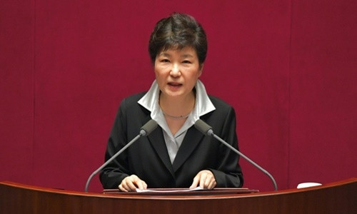 Tổng thống Hàn Quốc Park Geun-hye