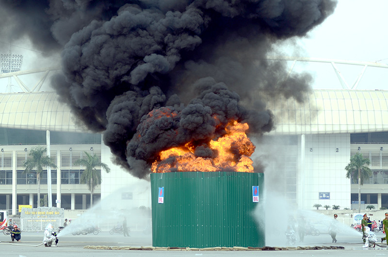 Hội thao nghiệp vụ chữa cháy và cứu nạn, cứu hộ năm 2016 được tổ chức với sự tham gia của 46 đội, 1.426 vận động viên.