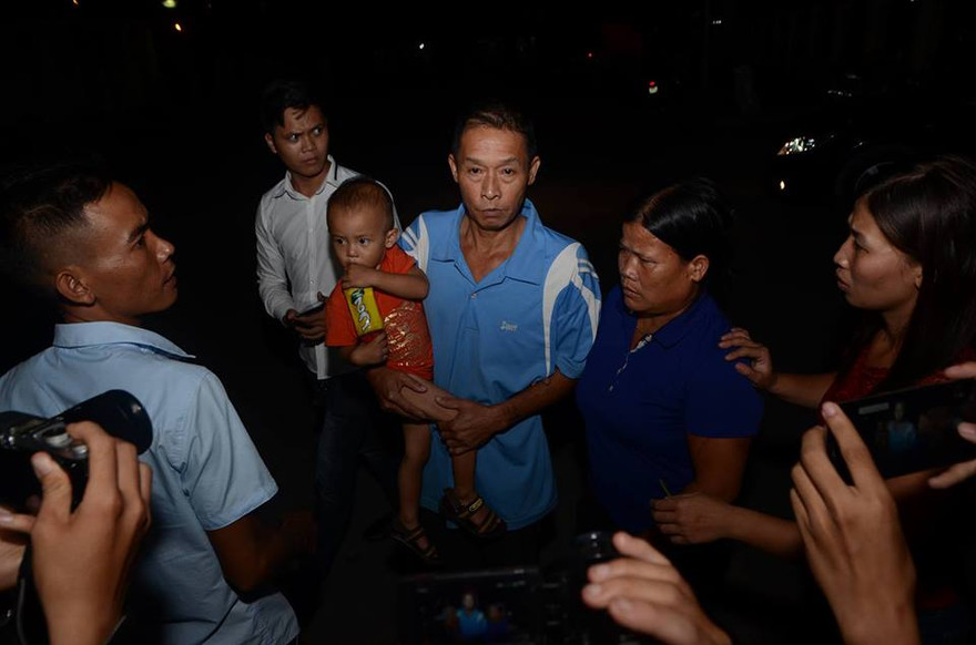 Ông Thạch (hay còn gọi là Bình) được tại ngoại.