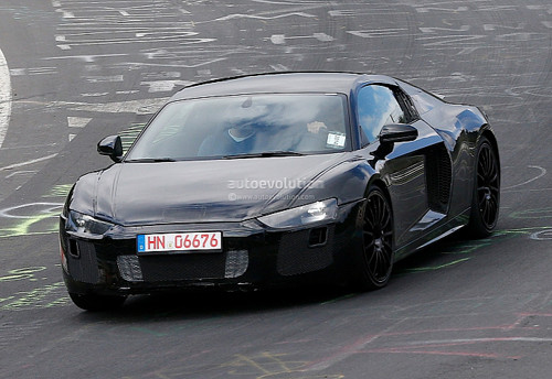 Audi R8 thế hệ mới lộ diện trên đường thử