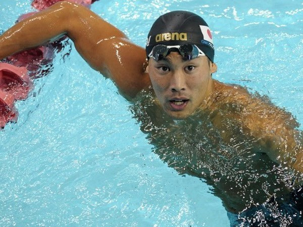 Kình ngư Naoya Tomita. Nguồn: AFP