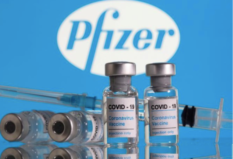 Vắc-xin COVID-19 của Pfizer. (Ảnh: Reuters)