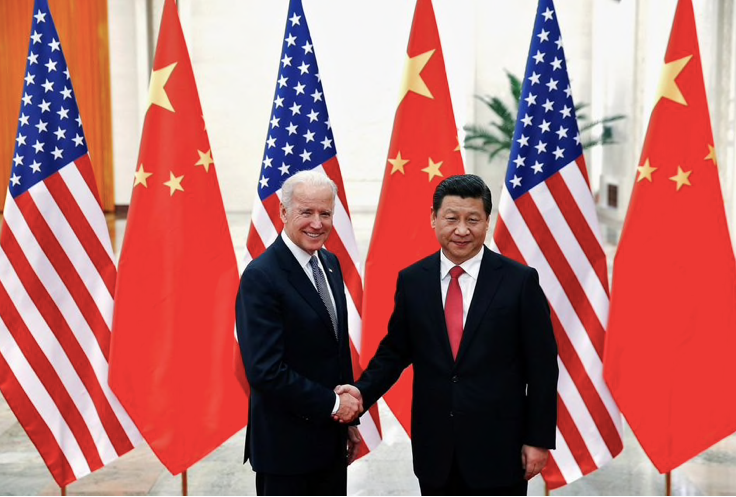Ông Biden và ông Tập trong cuộc gặp năm 2013. (Ảnh: Reuters)