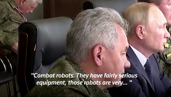 Tổng thống Nga thị sát cuộc tập trận