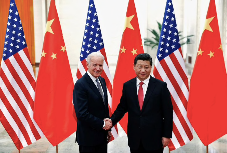 Ông Biden và ông Tập trong dịp gặp năm 2013. (Ảnh: Reuters)