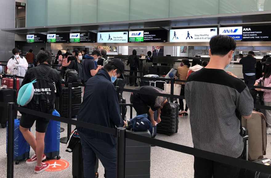 Nhóm công dân được đưa về nước. (Ảnh: Mofa)