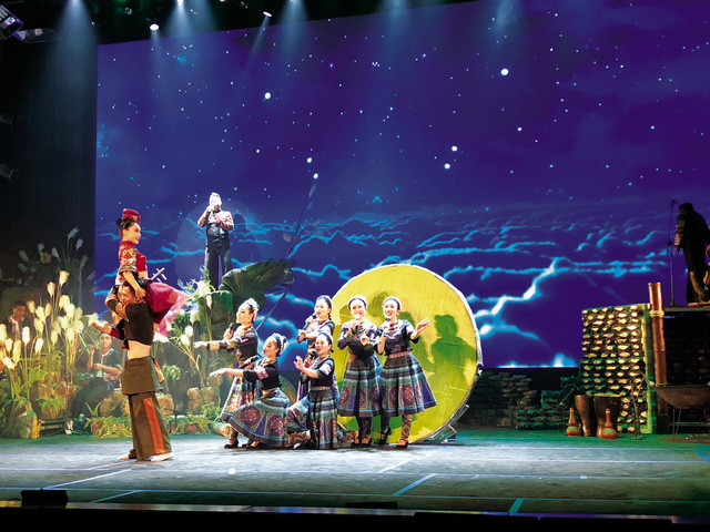 Vở nghệ thuật "Mỵ" sẽ đưa vào phục vụ du khách tại Nhà hát Lớn