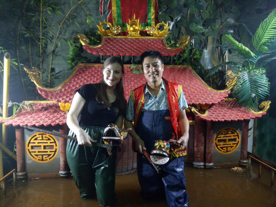 Phan Thanh Liêm lại được mời mang rối nước thu nhỏ tới Ý