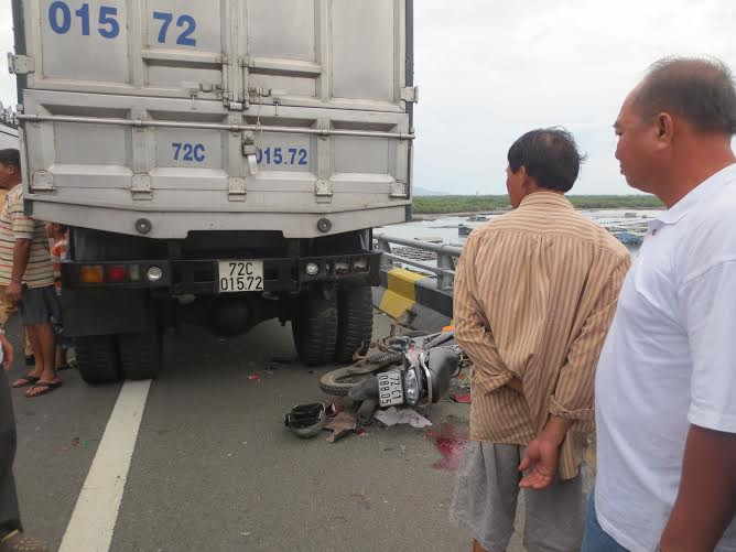 Hiện trường vụ tai nạn