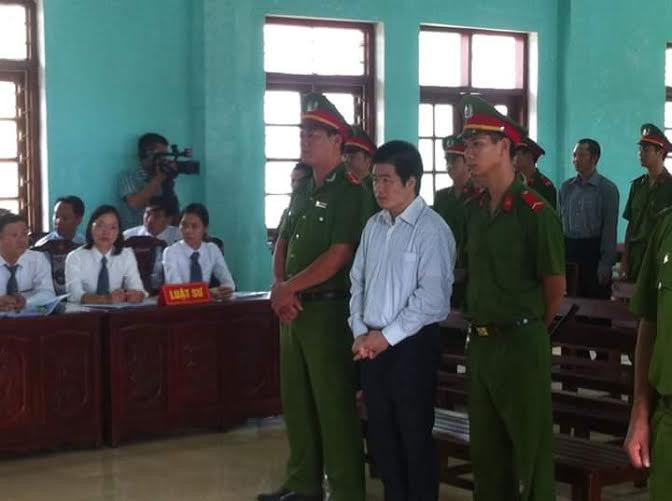 Tráng A Tàng tại phiên tòa ngày 4/8 