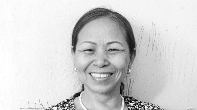 Nụ cười đã trở lại khi bà Mùi đẩy lùi được bệnh suy thận