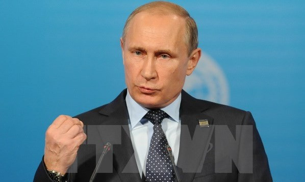 Tổng thống Nga Vladimir Putin. (Nguồn: THX/TTXVN)