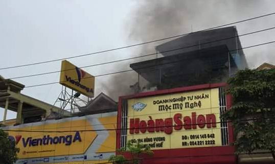 Hiện trường vụ cháy