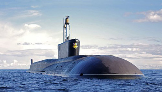 Tàu ngầm lớp Borey. 