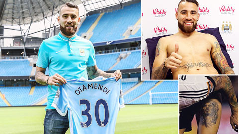 Dự kiến Otamendi sẽ cho xăm số 30 lên người trong thời gian tới.