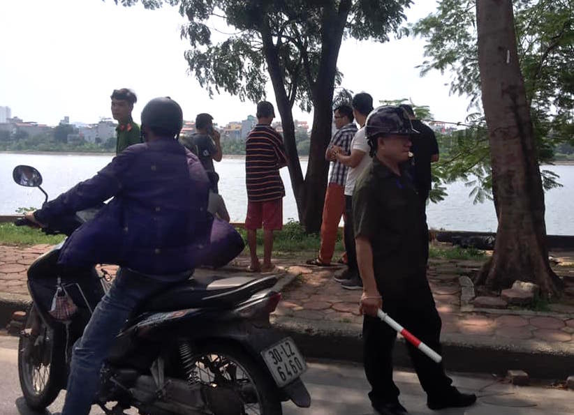 Cơ quan chức năng có mặt tại hiện trường vụ việc.