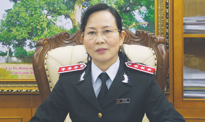 Bà Lê Thị Thủy.