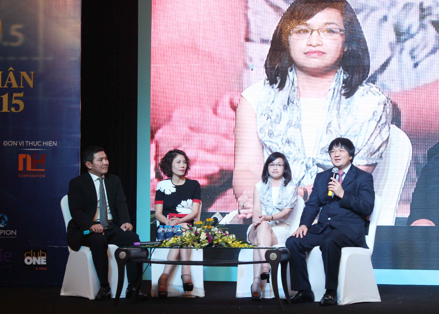 Các vị khách mời chia sẻ tại chương trình.