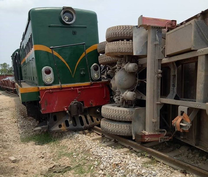 Hiện trường vụ tai nạn. Ảnh: FB