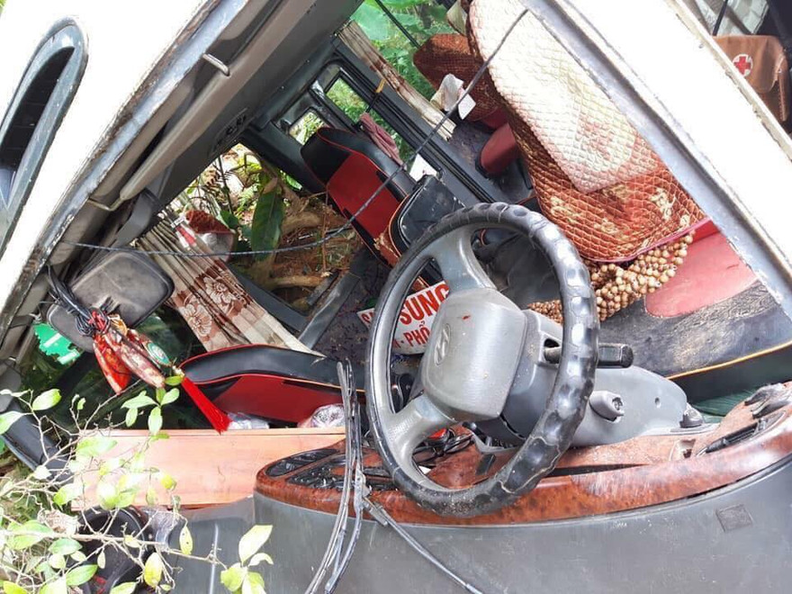 Hiện trường vụ tai nạn. Ảnh: KSĐP