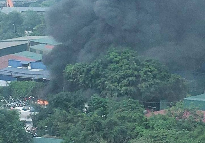 Hiện trường vụ việc. Ảnh: FB